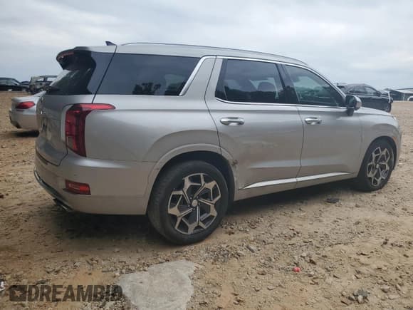 ✅ 2022 Hyundai Palisade Calligraphy • VIN: KM8R74HE3NU422527 • Лот: 71278544. Опубликован ранее на Copart с пробегом 44 591 миль. Бесплатный доступ к архиву аукционных продаж из США и подробный отчёт об истории автомобиля на DreamBid. Изображение 3.