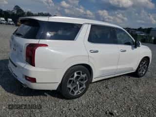 2021 Hyundai Palisade Calligraphy z VIN KM8R7DHE2MU205582, wystawiony jako Copart lot #70760265 z przebiegiem 49 821 mil mil oraz Szkoda całkowita • Salvage title. Historia ofert i sprzedaży dostępna na DreamBid. Obrazek 3.