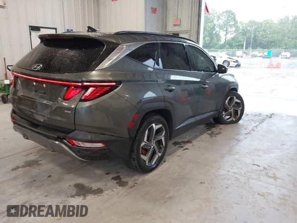 ✅ 2023 Hyundai Tucson Limited • VIN: 5NMJECAE7PH183697 • Lot: 43403682. Listed on IAAI with 69,059 mi. Free auction sales archive from the USA and detailed vehicle history report at DreamBid. Image 4.
