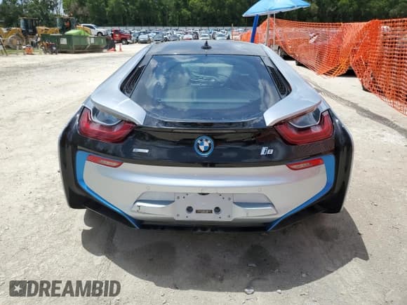 ✅ 2016 BMW i8 • VIN: WBY2Z2C50GV674839 • Lot: 61075435. Listed on Copart with 64,450 mi. Free auction sales archive from the USA and detailed vehicle history report at DreamBid. Image 6.