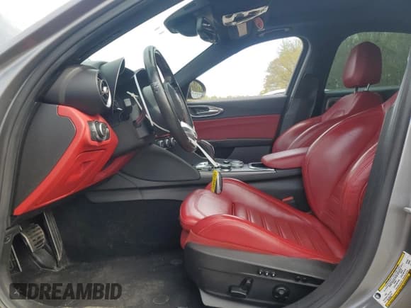 ✅ 2020 Alfa Romeo Giulia Ti Sport • VIN: ZARFANBN5L7626108 • Lot: 53867395. Listed on Copart with 83,600 mi. Free auction sales archive from the USA and detailed vehicle history report at DreamBid. Image 7.