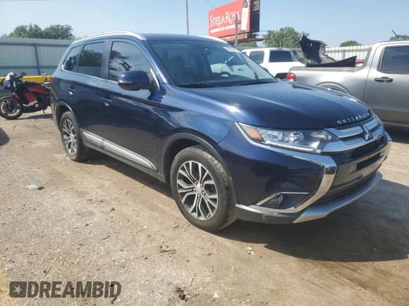 2018 Mitsubishi Outlander SE with VIN JA4AD3A34JJ001614, listed as a Copart auction lot 80107225 with 100,279 mi miles and Salvage title. Bid and sale history available at DreamBid. Image 4.