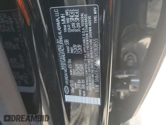 ✅ 2023 Hyundai Tucson Limited • VIN: 5NMJECAE2PH280855 • Lot: 68806584. Wystawiony na Copart z przebiegiem 7 024 mil. Bezpłatny archiwum sprzedaży aukcyjnych z USA i szczegółowy raport historii pojazdu na DreamBid. Zdjęcie 12.