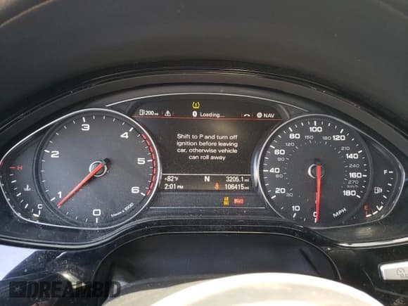 ✅ 2015 Audi A8 3.0L TDI • VIN: WAU3MAFD2FN006795 • Lot: 51791283. Listed on Copart with 106,415 mi. Free auction sales archive from the USA and detailed vehicle history report at DreamBid. Image 9.