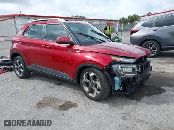 ✅ 2024 Hyundai Venue SEL • VIN: KMHRC8A37RU279776 • Lot: 41609292. Listed on IAAI with 2,801 mi. Free auction sales archive from the USA and detailed vehicle history report at DreamBid. Image 1.