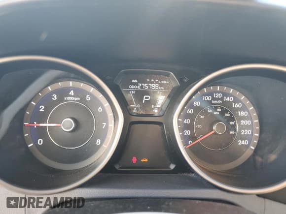 ✅ 2012 Hyundai Elantra Limited • VIN: 5NPDH4AE8CH109504 • Lot: 85539065. Listed on Copart with 275,799 mi. Free auction sales archive from the USA and detailed vehicle history report at DreamBid. Image 9.