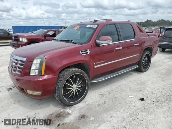 ✅ 2007 Cadillac Escalade EXT • VIN: 3GYFK62837G254540 • Lot: 72927934. Listed on Copart with Not provided. Free auction sales archive from the USA and detailed vehicle history report at DreamBid. Image 1.