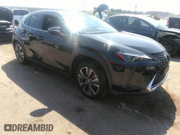 ✅ 2024 Lexus UX 250h • VIN: JTHX6JBH5R2186706 • Lot: 43341423. Wystawiony na IAAI z przebiegiem 13 405 mil. Bezpłatny archiwum sprzedaży aukcyjnych z USA i szczegółowy raport historii pojazdu na DreamBid. Zdjęcie 1.
