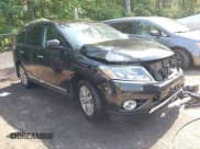 ✅ 2015 Nissan Pathfinder Platinum • VIN: 5N1AR2MM7FC707876 • Lot: 42255193. Listed on IAAI with 144,051 mi. Free auction sales archive from the USA and detailed vehicle history report at DreamBid. Image 1.