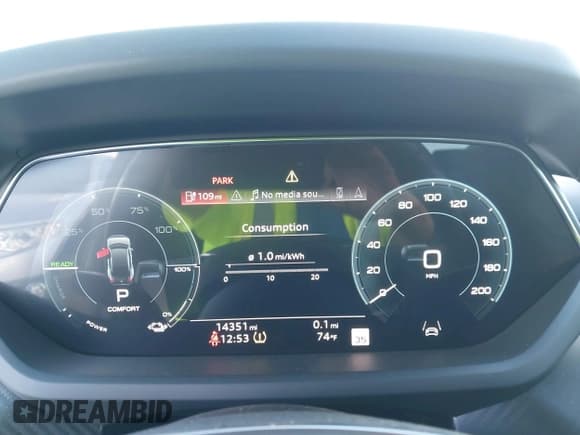 ✅ 2023 Audi e-tron GT Prestige • VIN: WAUEJBFWXP7006123 • Лот: 43752829. Опубликован ранее на IAAI с пробегом 14 351 миль. Бесплатный доступ к архиву аукционных продаж из США и подробный отчёт об истории автомобиля на DreamBid. Изображение 7.