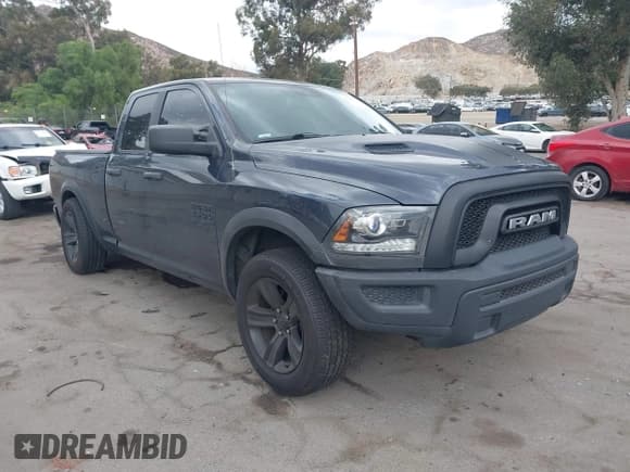 ✅ 2021 Ram 1500 Warlock • VIN: 1C6RR6GGXMS526933 • Lot: 43431124. Wystawiony na IAAI z przebiegiem 128 186 mil. Bezpłatny archiwum sprzedaży aukcyjnych z USA i szczegółowy raport historii pojazdu na DreamBid. Zdjęcie 1.