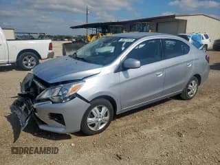 ✅ 2023 Mitsubishi Mirage ES • VIN: ML32FUFJ5PHF04138 • Лот: 90374415. Опубликован ранее на Copart с пробегом 61 217 миль. Бесплатный доступ к архиву аукционных продаж из США и подробный отчёт об истории автомобиля на DreamBid. Изображение 1.