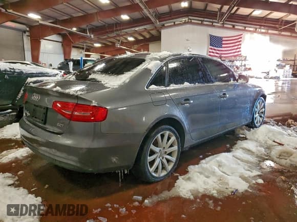 ✅ 2013 Audi A4 Premium Plus • VIN: WAUFFAFL6DN027421 • Lot: 95677065. Listed on Copart with 153,206 mi. Free auction sales archive from the USA and detailed vehicle history report at DreamBid. Image 3.