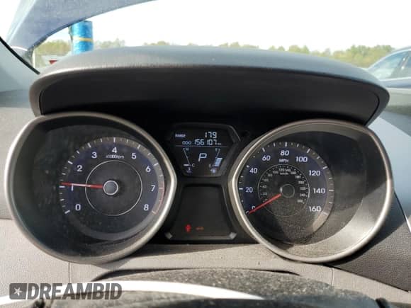 ✅ 2012 Hyundai Elantra Limited • VIN: 5NPDH4AE2CH098273 • Lot: 82327235. Wystawiony na Copart z przebiegiem 156 107 mil. Bezpłatny archiwum sprzedaży aukcyjnych z USA i szczegółowy raport historii pojazdu na DreamBid. Zdjęcie 9.