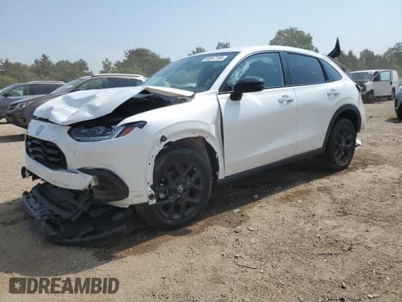 ✅ 2025 Honda HR-V Sport • VIN: 3CZRZ2H55SM701068 • Lot: 60347155. Listed on Copart with 4,843 mi. Free auction sales archive from the USA and detailed vehicle history report at DreamBid. Image 1.