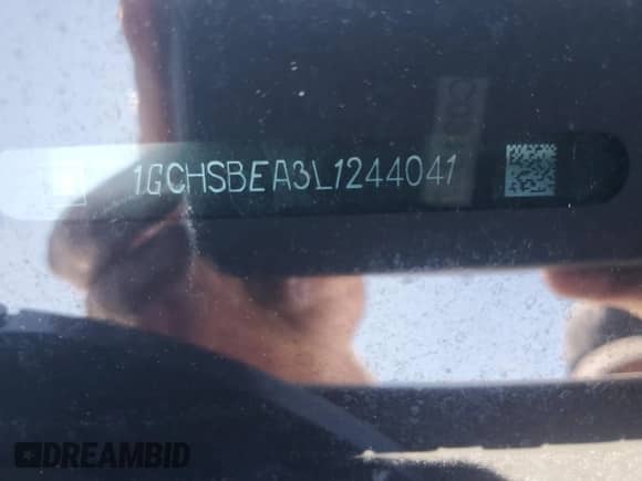 2020 Chevrolet Colorado 2WD Work Truck with VIN 1GCHSBEA3L1244041, listed as a Copart auction lot 71726105 with 132,460 mi miles and Salvage title. Bid and sale history available at DreamBid. Image 12.