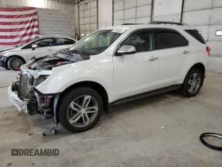 2016 Chevrolet Equinox LTZ with VIN 2GNFLGEK0G6124766, listed as a Copart auction lot 71363665 with 109,294 mi miles and Salvage title. Bid and sale history available at DreamBid. Image 1.