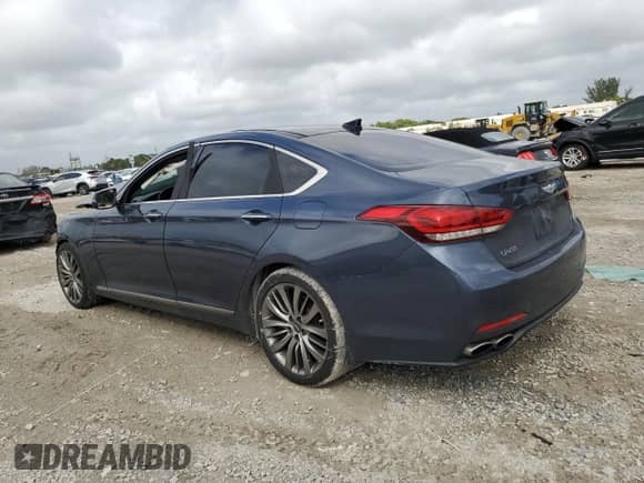 2015 Hyundai Genesis 5.0L z VIN KMHGN4JFXFU022384, wystawiony jako Copart lot #79628134 z przebiegiem 115 397 mil mil oraz Szkoda całkowita • Salvage title. Historia ofert i sprzedaży dostępna na DreamBid. Obrazek 2.