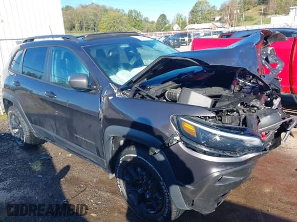 ✅ 2019 Jeep Cherokee Trailhawk • VIN: 1C4PJMBX8KD225064 • Лот: 43381368. Опубликован ранее на IAAI с пробегом 61 026 миль. Бесплатный доступ к архиву аукционных продаж из США и подробный отчёт об истории автомобиля на DreamBid. Изображение 1.