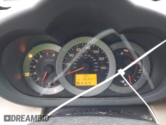 ✅ 2010 Toyota RAV4 Limited • VIN: JTMDK4DV9AD014367 • Lot: 43863332. Listed on IAAI with 263,231 mi. Free auction sales archive from the USA and detailed vehicle history report at DreamBid. Image 7.