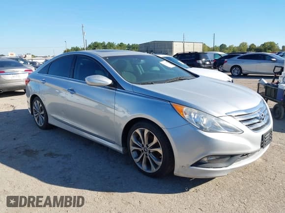 ✅ 2014 Hyundai Sonata Limited • VIN: 5NPEC4AC8EH902872 • Lot: 43622715. Listed on IAAI with 115,130 mi. Free auction sales archive from the USA and detailed vehicle history report at DreamBid. Image 1.