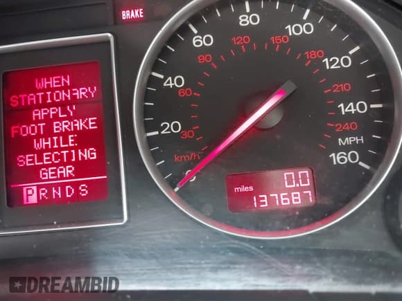 ✅ 2003 Audi A4 1.8T • VIN: WAULC68E33A191707 • Lot: 42986040. Listed on IAAI with 137,687 mi. Free auction sales archive from the USA and detailed vehicle history report at DreamBid. Image 7.