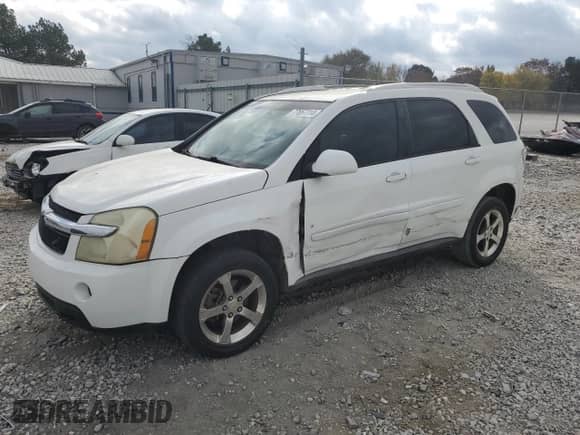 2007 Chevrolet Equinox LT with VIN 2CNDL63F576091582, listed as a Copart auction lot 77657714 with 214,227 mi miles and Salvage title. Bid and sale history available at DreamBid. Image 1.