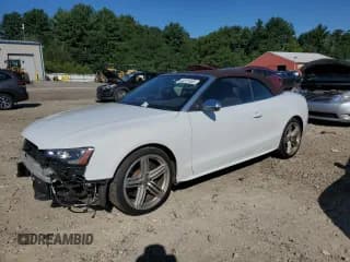 ✅ 2013 Audi S5 Prestige • VIN: WAUVGAFH4DN012551 • Lot: 63371465. Listed on Copart with 68,965 mi. Free auction sales archive from the USA and detailed vehicle history report at DreamBid. Image 1.