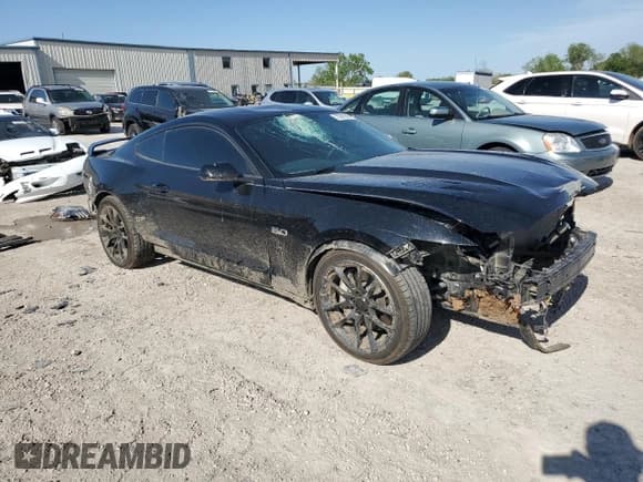 ✅ 2017 Ford Mustang GT • VIN: 1FA6P8CFXH5330401 • Lot: 53380595. Listed on Copart with Not provided. Free auction sales archive from the USA and detailed vehicle history report at DreamBid. Image 4.