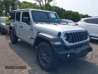 ✅ 2024 Jeep Wrangler Sport S • VIN: 1C4PJXDG1RW304993 • Lot: 42387509. Listed on IAAI with 6,987 mi. Free auction sales archive from the USA and detailed vehicle history report at DreamBid. Image 1.