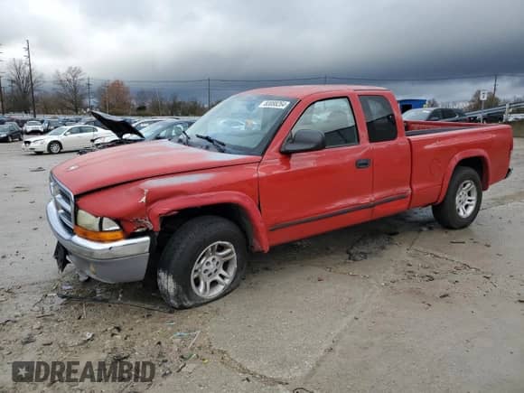 2003 Dodge Dakota SLT with VIN 1D7HL42N93S105421, listed as a Copart auction lot 83088264 with 210,194 mi miles and Salvage title. Bid and sale history available at DreamBid. Image 1.
