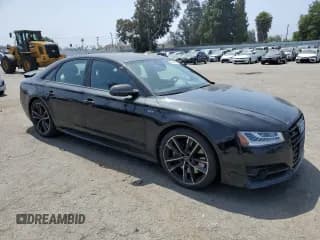 ✅ 2017 Audi S8 • VIN: WUAJ5AFD1HN900459 • Lot: 56844604. Wystawiony na Copart z przebiegiem 59 941 mil. Bezpłatny archiwum sprzedaży aukcyjnych z USA i szczegółowy raport historii pojazdu na DreamBid. Zdjęcie 4.