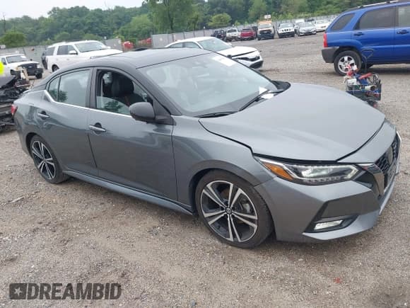 ✅ 2021 Nissan Sentra SR • VIN: 3N1AB8DVXMY212454 • Lot: 42699530. Listed on IAAI with 32,142 mi. Free auction sales archive from the USA and detailed vehicle history report at DreamBid. Image 1.