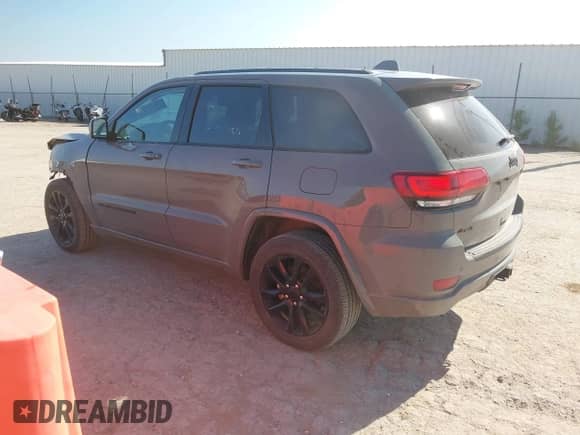 2021 Jeep Grand Cherokee Laredo X z VIN 1C4RJFAG5MC778298, wystawiony jako IAAI lot #43180266 z przebiegiem 59 715 mil mil oraz . Historia ofert i sprzedaży dostępna na DreamBid. Obrazek 3.