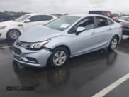 ✅ 2017 Chevrolet Cruze LS • VIN: 1G1BC5SM3H7169728 • Lot: 43563038. Listed on IAAI with 120,622 mi. Free auction sales archive from the USA and detailed vehicle history report at DreamBid. Image 2.