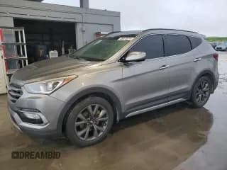 ✅ 2017 Hyundai Santa Fe Ultimate • VIN: 5XYZW4LA0HG489216 • Лот: 58870874. Опубликован ранее на Copart с пробегом 110 354 миль. Бесплатный доступ к архиву аукционных продаж из США и подробный отчёт об истории автомобиля на DreamBid. Изображение 1.