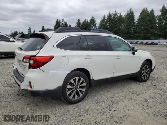 ✅ 2017 Subaru Outback Limited • VIN: 4S4BSENC7H3225458 • Lot: 60571815. Listed on Copart with 108,924 mi. Free auction sales archive from the USA and detailed vehicle history report at DreamBid. Image 3.