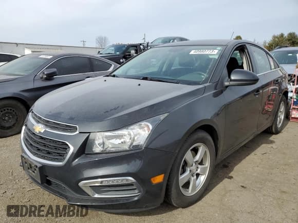 ✅ 2016 Chevrolet Cruze LT • VIN: 1G1PE5SB6G7218823 • Лот: 40980773. Опубликован ранее на Copart с пробегом 91 656 миль. Бесплатный доступ к архиву аукционных продаж из США и подробный отчёт об истории автомобиля на DreamBid. Изображение 1.
