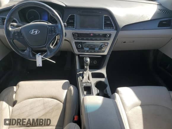 2016 Hyundai Sonata Sport with VIN 5NPE34AF4GH396826, listed as a Copart auction lot 80910435 with 72,902 mi miles and Salvage title. Bid and sale history available at DreamBid. Image 8.