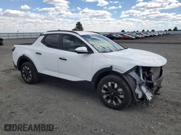 2025 Hyundai Santa Cruz SEL with VIN 5NTJBDDE7SH126553, listed as a Copart auction lot 67844125 with 9,342 mi miles and Salvage title. Bid and sale history available at DreamBid. Image 4.