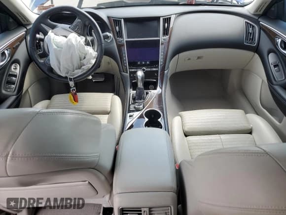 ✅ 2016 Infiniti Q50 Red Sport 400 • VIN: JN1FV7AR2GM450840 • Lot: 63629765. Listed on Copart with 88,868 mi. Free auction sales archive from the USA and detailed vehicle history report at DreamBid. Image 8.