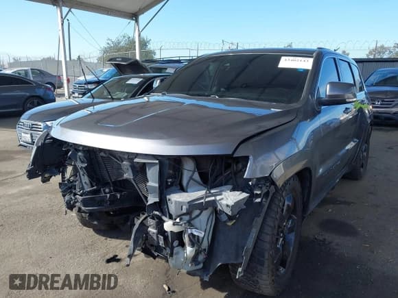 ✅ 2016 Jeep Grand Cherokee Overland • VIN: 1C4RJFCM3GC395547 • Лот: 43402143. Опубликован ранее на IAAI с пробегом 91 001 миль. Бесплатный доступ к архиву аукционных продаж из США и подробный отчёт об истории автомобиля на DreamBid. Изображение 2.