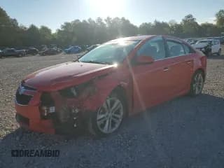 ✅ 2014 Chevrolet Cruze LTZ • VIN: 1G1PG5SB1E7474679 • Lot: 69731915. Listed on Copart with 143,109 mi. Free auction sales archive from the USA and detailed vehicle history report at DreamBid. Image 1.