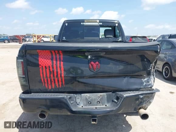 2013 Ram 1500 Express with VIN 3C6JR6AT8DG592679, listed as a IAAI auction lot 42701097 with 147,006 mi miles and . Bid and sale history available at DreamBid. Image 16.