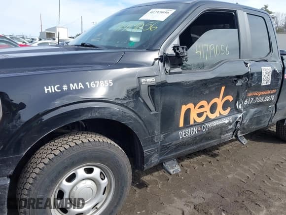 ✅ 2022 Ford F-150 XL • VIN: 1FTEX1EP2NFA38721 • Lot: 41719056. Listed on IAAI with 47,612 mi. Free auction sales archive from the USA and detailed vehicle history report at DreamBid. Image 6.