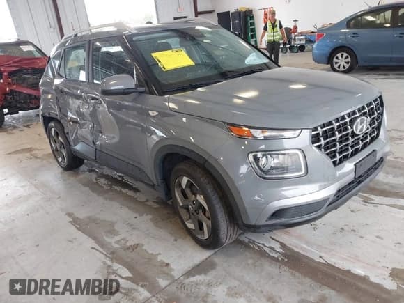 ✅ 2022 Hyundai Venue SEL • VIN: KMHRC8A3XNU155124 • Lot: 41652688. Listed on IAAI with 44,382 mi. Free auction sales archive from the USA and detailed vehicle history report at DreamBid. Image 1.