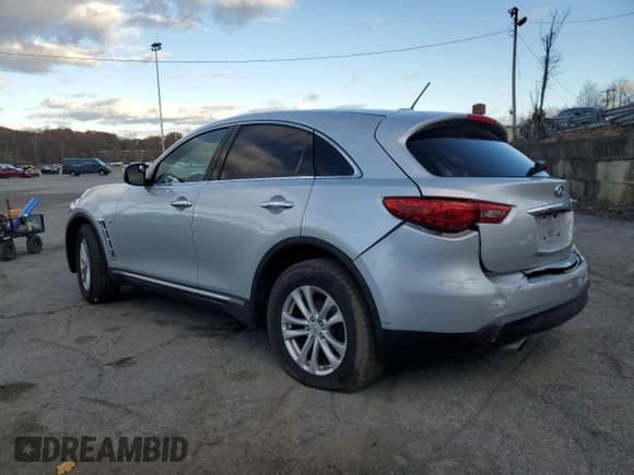 ✅ 2016 Infiniti QX70 • VIN: JN8CS1MW2GM750518 • Лот: 91493295. Опубликован ранее на Copart с пробегом 156 528 миль. Бесплатный доступ к архиву аукционных продаж из США и подробный отчёт об истории автомобиля на DreamBid. Изображение 2.