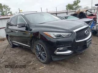 ✅ 2019 Infiniti QX60 Luxe • VIN: 5N1DL0MM6KC558874 • Lot: 43539149. Listed on IAAI with 88,007 mi. Free auction sales archive from the USA and detailed vehicle history report at DreamBid. Image 1.