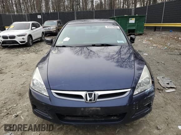 2006 Honda Accord VP with VIN 1HGCM551X6A046486, listed as a Copart auction lot 43422654 with Not provided miles and Salvage title. Bid and sale history available at DreamBid. Image 5.