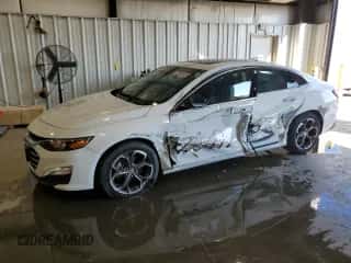 2024 Chevrolet Malibu LT with VIN 1G1ZD5ST2RF204205, listed as a Copart auction lot 81058355 with 47,946 mi miles and Clean title. Bid and sale history available at DreamBid. Image 1.